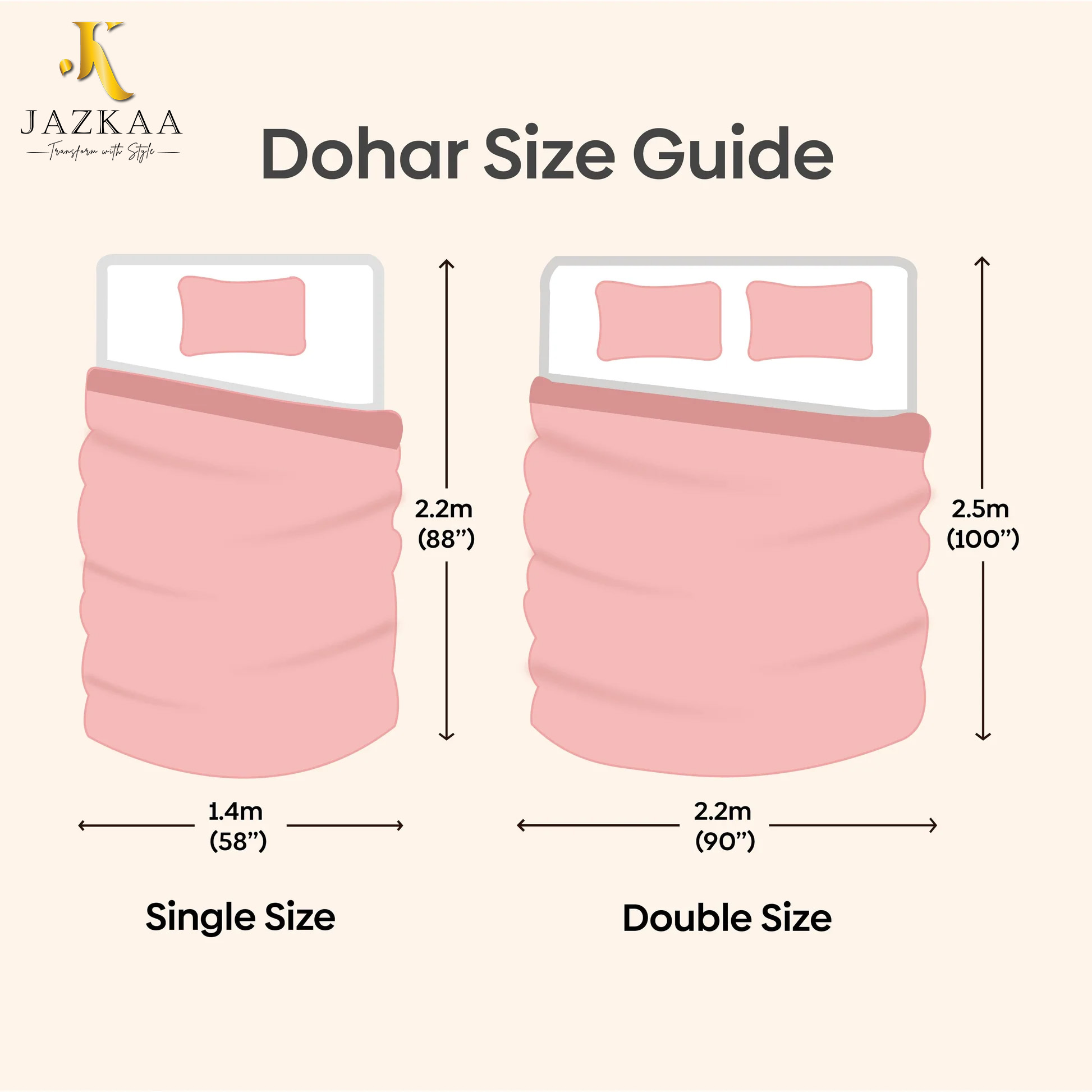 Dohar Size Guide Jaipuri dohar, Cotton dohar, Printed dohar, Lightweight dohar, Floral dohar, dohars, jazkaa, jazkaa amazon