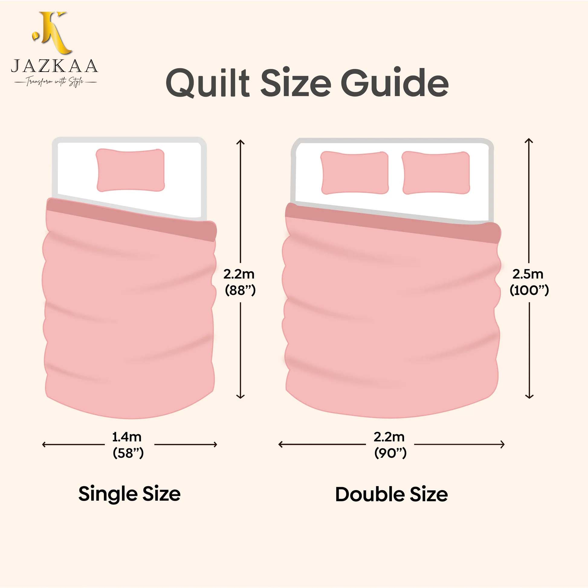 Quilt Size Guide Jaipuri quilt, Cotton quilt, Handmade quilt, Warm quilt, Ethnic quilt, quilts, jazkaa, jazkaa amazon