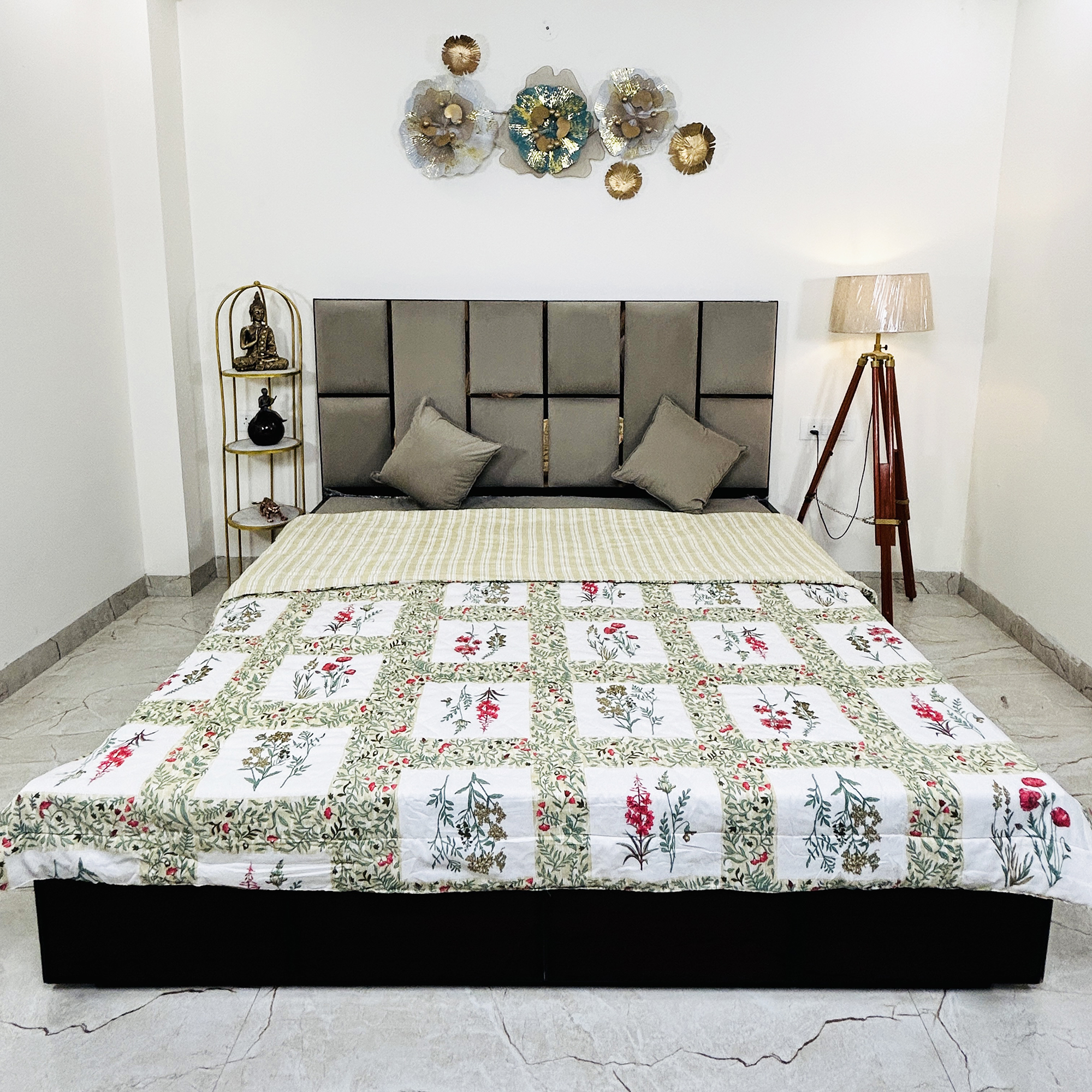 Jaipuri quilt, Cotton quilt, Handmade quilt, Warm quilt, Ethnic quilt, quilts, jazkaa, jazkaa amazon