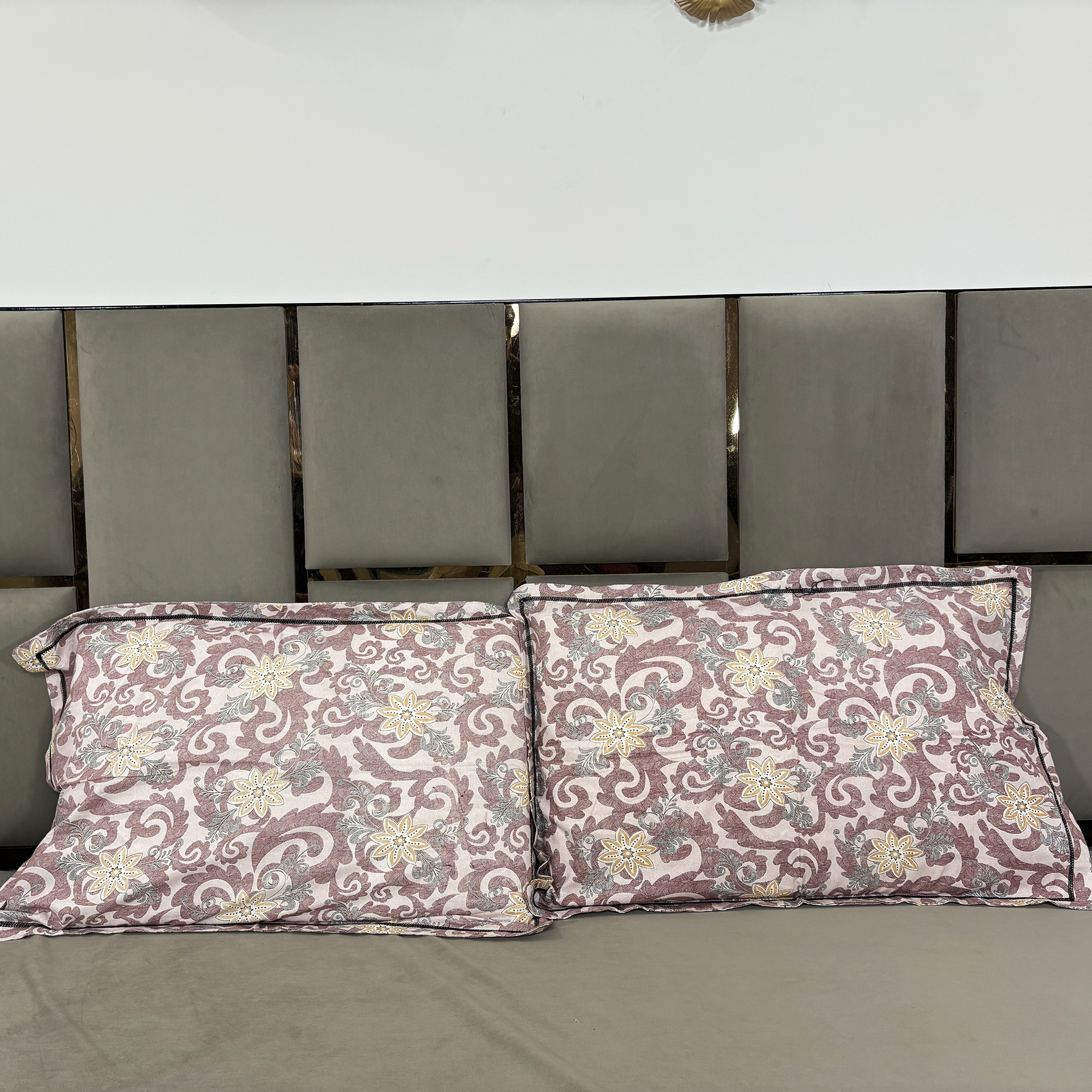 JAZKAA Cotton Pillow Covers Set of 2 | Soft Breathable Pillowcases for Sleeping | Envelope Closure Pillow Covers | Bedding Set pillow cover, cushion cover, protector