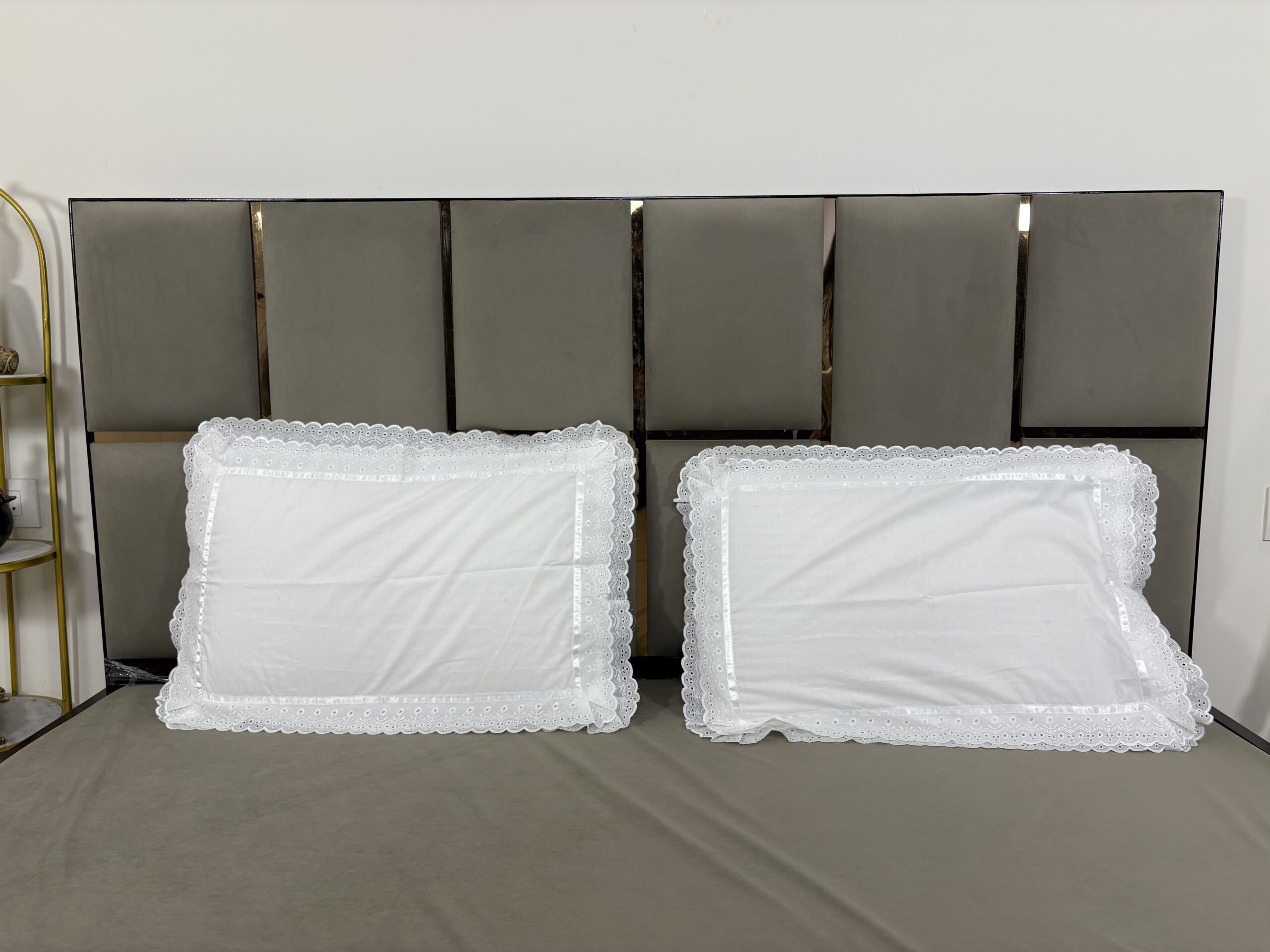 JAZKAA Cotton Pillow Covers Set of 2 | Standard Size Pure Cotton Pillow Cases | Soft & Breathable Bedroom Essentials pillow cover, cushion cover, protector