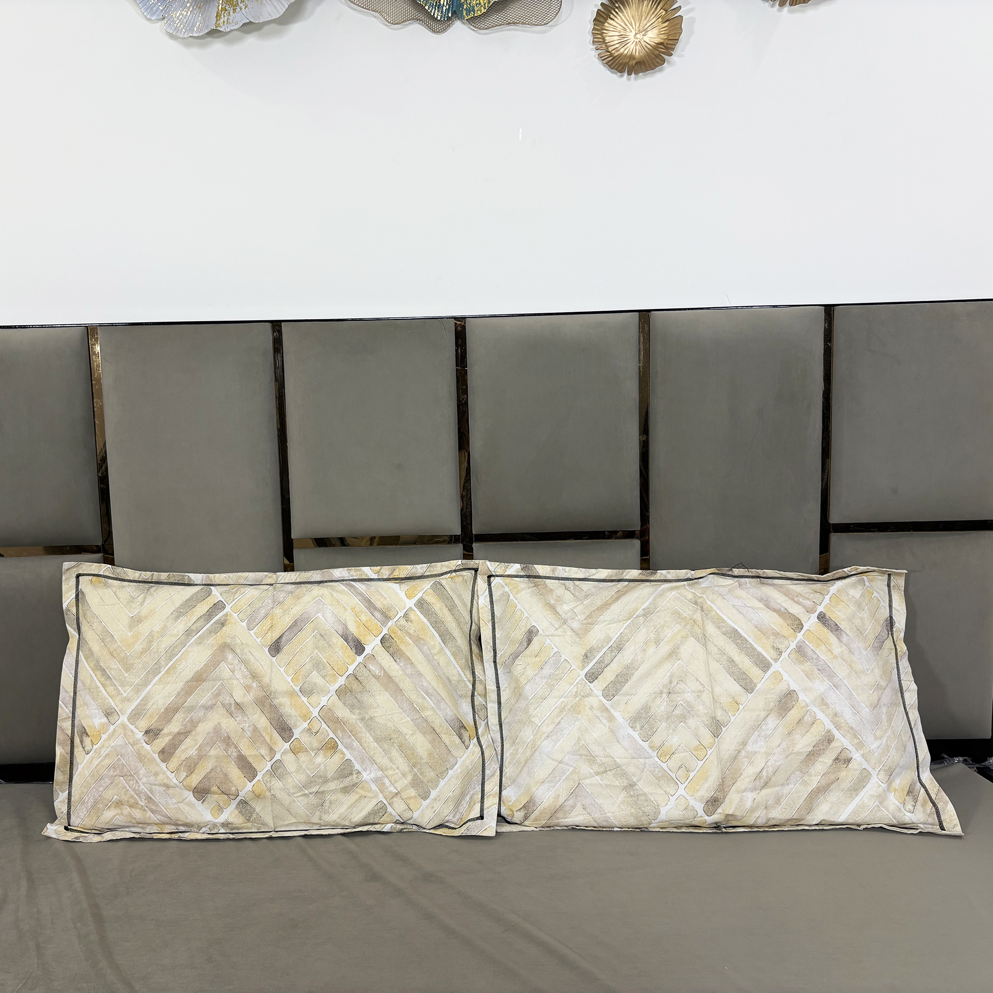 JAZKAA Cotton Pillow Covers Set of 2 | Soft Breathable Pillowcases for Sleeping | Envelope Closure Pillow Covers | Bedding Set pillow cover, cushion cover, protector