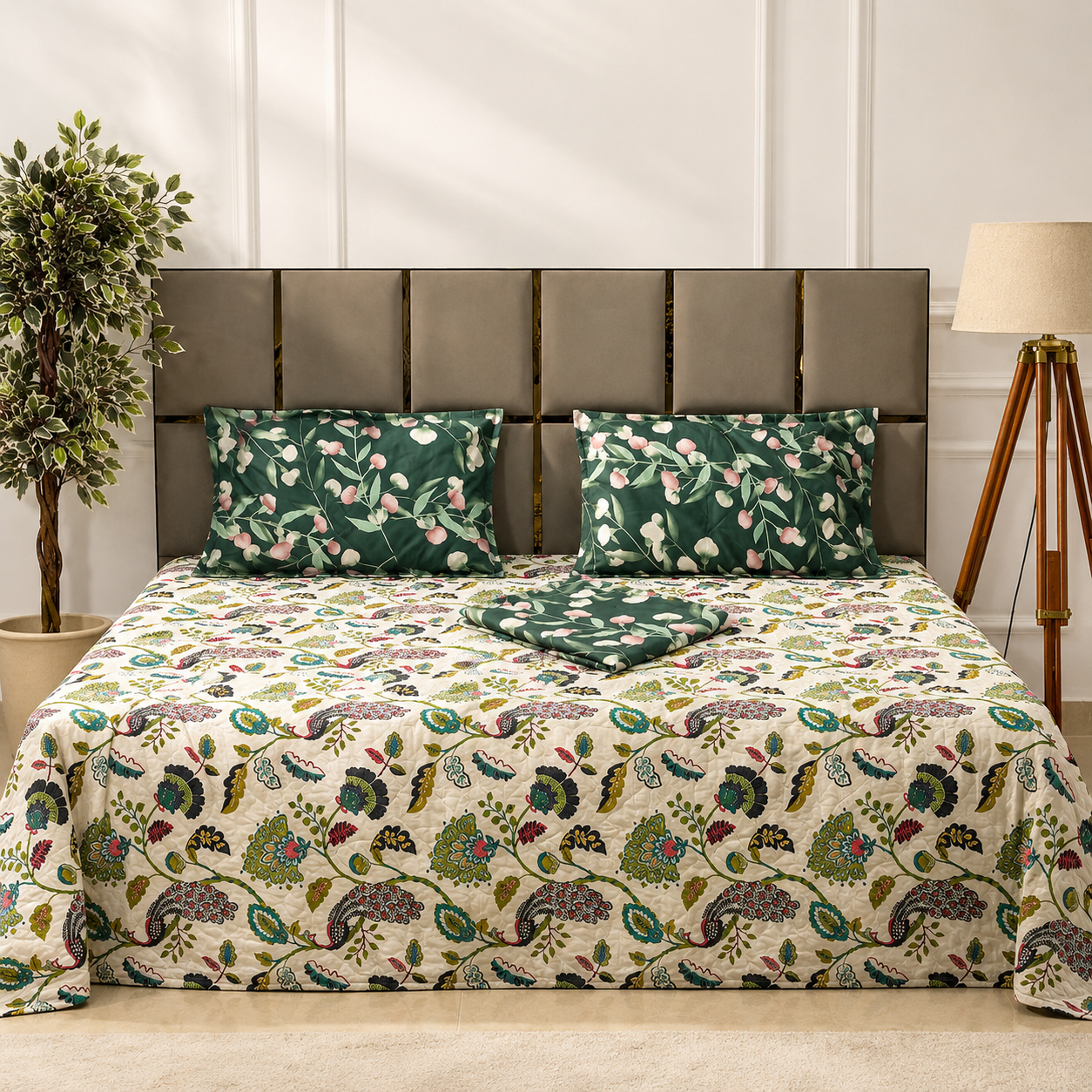 Bedsheet With Pillow